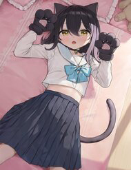 Bìa truyện Ichinichi Ichi Jikan Dake Neko Ni Naru Imouto