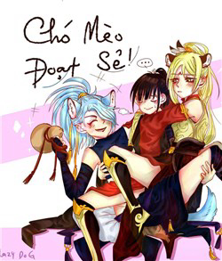 Bìa truyện Chó Mèo đoạt Sẻ !