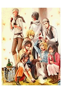 Bìa truyện Đại chiến Titan - Những sưu tầm về Doujinshi
