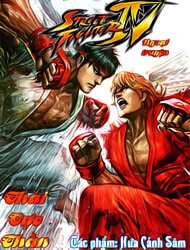 Bìa truyện Street Fighter IV Ngoại Truyện